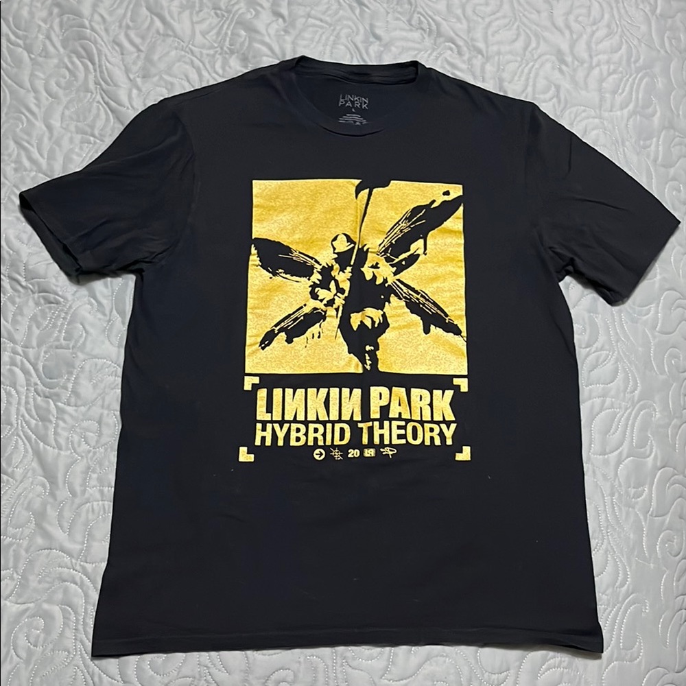 Linkin Park Hybrid Theory 20th Anniversary Black T-Shirt, Men’s Large